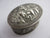 Anglo Indian Sterling Silver Trinket Box Antique Victorian c1890