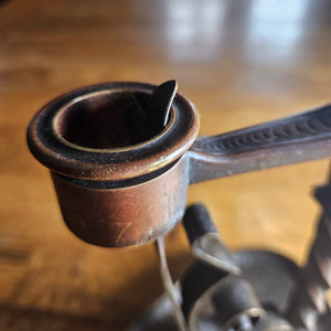 Bronze Arts & Crafts Chamber Stick Antique c1910