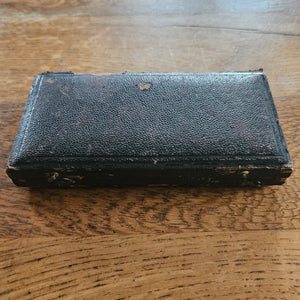 Frank James Feb 1900 Punctuality Attendance Medal Boxed Antique Edwardian
