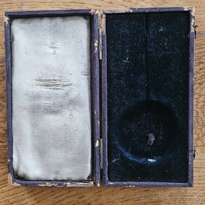 Frank James Feb 1900 Punctuality Attendance Medal Boxed Antique Edwardian