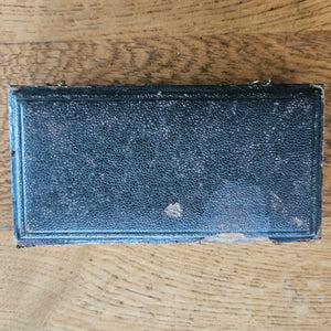 Frank James Feb 1900 Punctuality Attendance Medal Boxed Antique Edwardian
