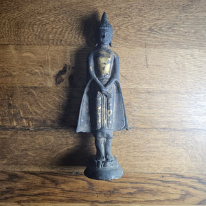 Bronze Buddha Religious Figure Antique c1860