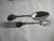 Boxed Christmas Sterling Silver Cutlery Spoon and Fork Antique Edwardian 1905