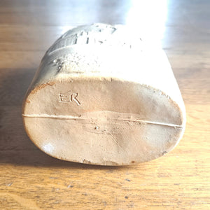 "The Colliers Inn" 19th Century Stoneware Pottery Flask or Bottle Antique Georgian