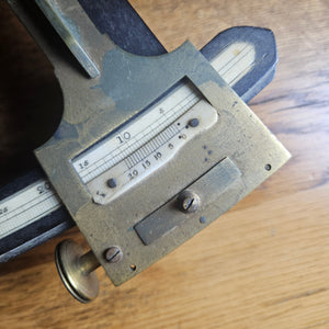 Early 19th Century Spencer Browning & Rust of London Ebony & Brass Octant Antique