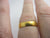 English 22k Gold Wedding Band Marriage Ring Antique Victorian Size UK P