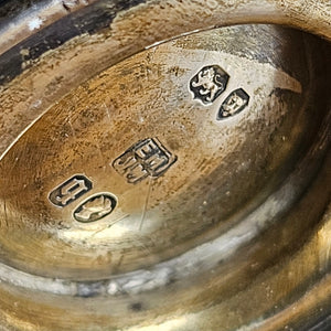 English Sterling Silver Christening Cup Mug Tankard by Mappin Brothers Antique Victorian
