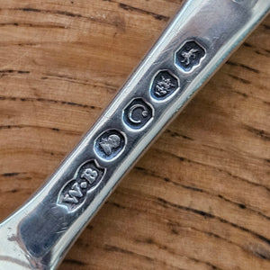 William Bateman I English Sterling Silver Marrow Scoop Antique Georgian