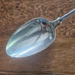 English Sterling Silver Stuffing Spoon by Thomas Wallis (II) & Jonathan Hayne Antique Georgian 1829