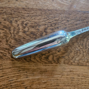 English Sterling Silver Marrow Scoop by William Eley I & William Fearn Antique Georgian 1779