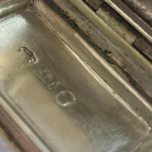 Georgian 1824 Sterling Silver Vinaigrette Box by Thomas Shaw Antique