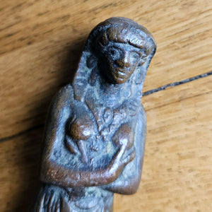 Antique Grand Tour Egyptian Bronze Figure Georgian c1820