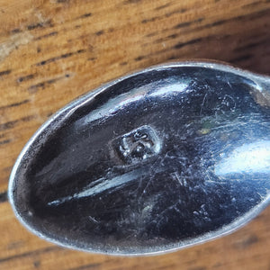 Brightcut Sterling Silver Sugar Nips or Tongs with a Heraldic Animal Crest Antique Georgian