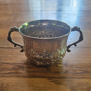 Irish Britannia Silver Porringer Cup Antique Georgian 1783