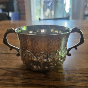 Irish Britannia Silver Porringer Cup Antique Georgian 1783