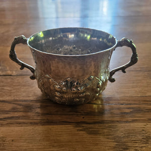 Irish Britannia Silver Porringer Cup Antique Georgian 1783