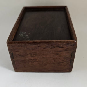 Napoleonic Prisoner of War Set of Bone and Mahogany Game Domino Antique Georgian c1820