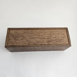 Napoleonic Prisoner of War Style Set of Bone and Mahogany Game Domino Antique Victorian