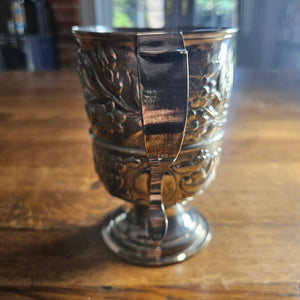 Newcastle Assay English Sterling Silver Loving Marriage Cup Antique Georgian 1784