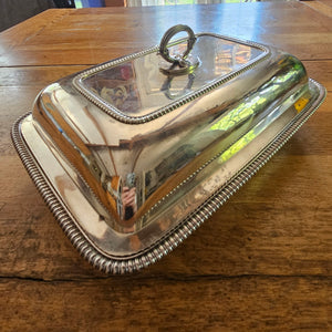 Pair of Paul Storr English Sterling Silver Tureens Tableware Antique Georgian 1803