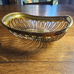 Scottish Regency Sterling Silver Lemon Gilded Bread Basket Ferguson Clan by George Fenwick Antique Georgian 1812