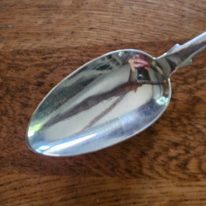 Scottish Sterling Silver Serving Spoon by William Robertson Edmonstoun Antique Georgian 1830