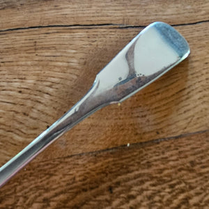 Scottish Sterling Silver Serving Spoon by William Robertson Edmonstoun Antique Georgian 1830