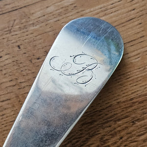 Scottish Stering Silver Edinburgh Assay Stuffing Spoon Antiques Georgian