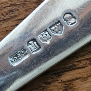Scottish Stering Silver Edinburgh Assay Stuffing Spoon Antiques Georgian