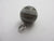Banded Agate Ball Sphere Pendant or Charm Antique Victorian c1890