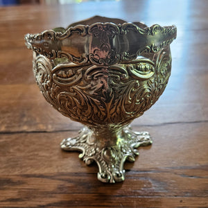 Bon Bon Sweet Basket English Sterling Silver by Lee & Wigfull (Henry Wigfull) Antique Victorian