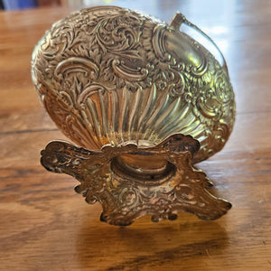 Bon Bon Sweet Basket English Sterling Silver by Lee & Wigfull (Henry Wigfull) Antique Victorian