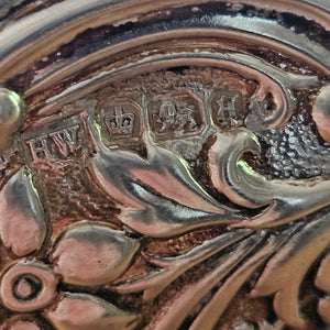 Bon Bon Sweet Basket English Sterling Silver by Lee & Wigfull (Henry Wigfull) Antique Victorian