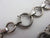 Book Chain Sterling Silver Collar Necklace Antique Victorian c1860