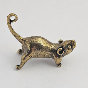 Bronze Mouse Figure Antique Victorian c1890