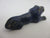 Carved Lapis Lazuli Lion Pendant Figure Antique Victorian c1890