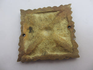 Cast Brass Furniture Mount Detail Antique Victorian c1890