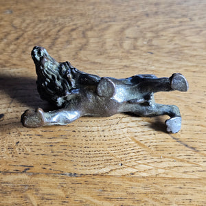 Cast Bronze Lion Figure Antique Victorian