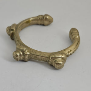 Heavy Childs Silver Bangle Bracelet Antique Victorian c1890