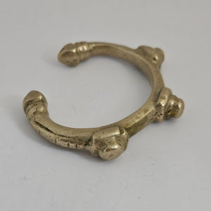 Heavy Childs Silver Bangle Bracelet Antique Victorian c1890