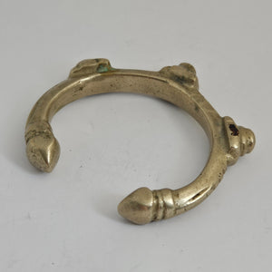 Heavy Childs Silver Bangle Bracelet Antique Victorian c1890