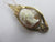 Day & Night Shell Cameo Pinchbeck Dangling Ear Pendant Earrings Antique Victorian c1860