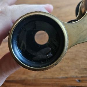 Faux Tortoiseshell Opera Glasses Antique Edwardian c1910