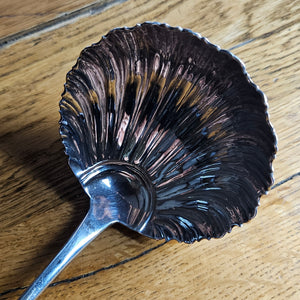 English Sterling Silver Fluted Ladle by Samuel White Antique Georgian 1783