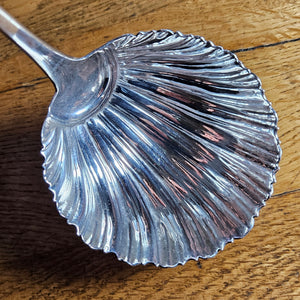 English Sterling Silver Fluted Ladle by Samuel White Antique Georgian 1783