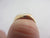 Heart 18k Gold Signet Ring Size UK N+ Antique Victorian 1898