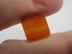 Intaglio Carnelian Islamic or Arabic Seal Antique c1890