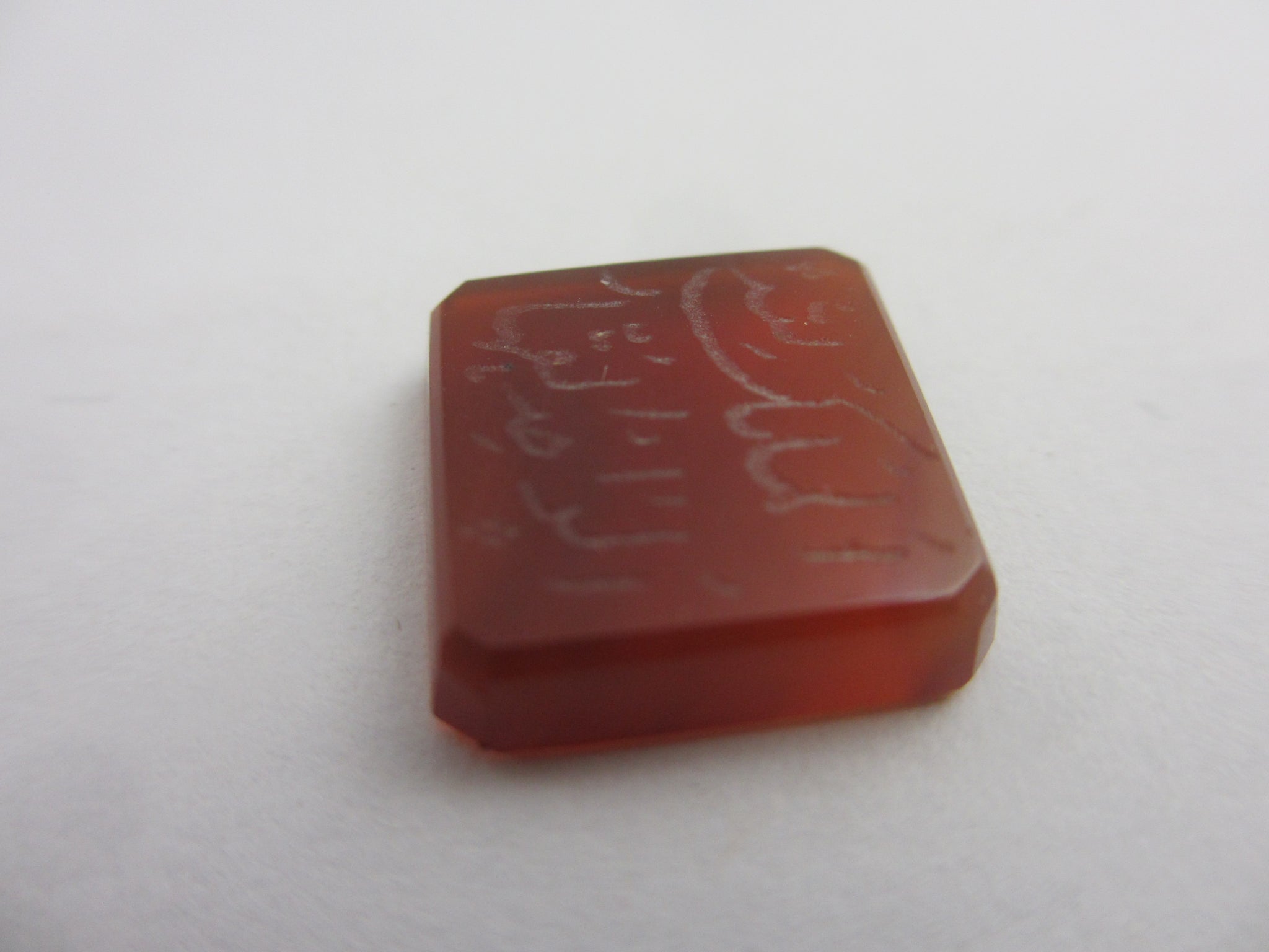 Intaglio Carnelian Islamic or Arabic Seal Antique c1890
