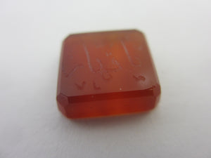 Intaglio Carnelian Islamic or Arabic Seal Antique c1890