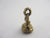 Flying Swallow Bird Intaglio Bloodstone Seal 9k Gold Cased Fob Pendant Charm Antique Victorian c1840